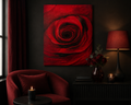 The Crimson Muse - Poster Print