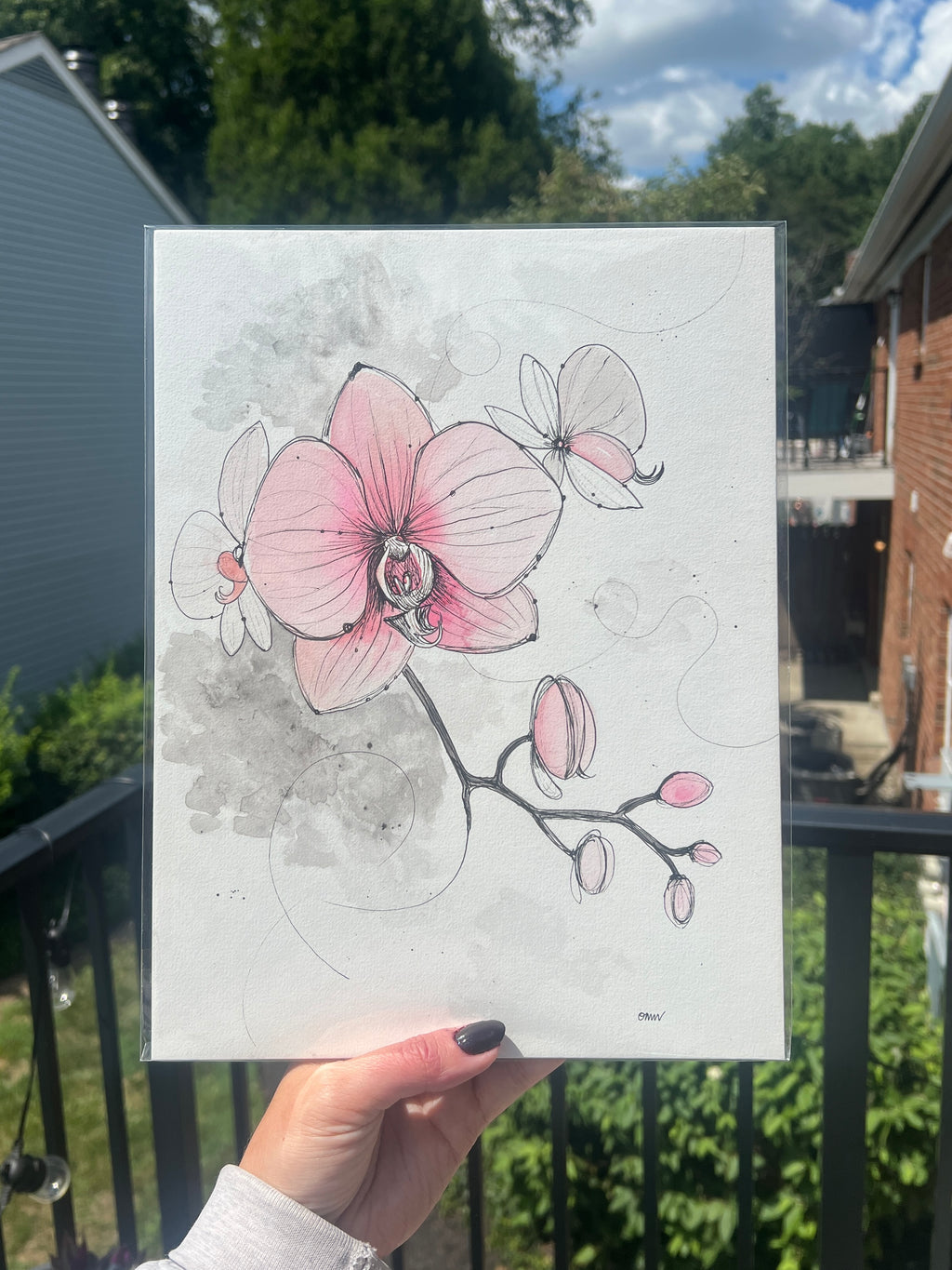 Radiant Blooms Original - Pink