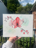 Radiant Blooms Original - Red