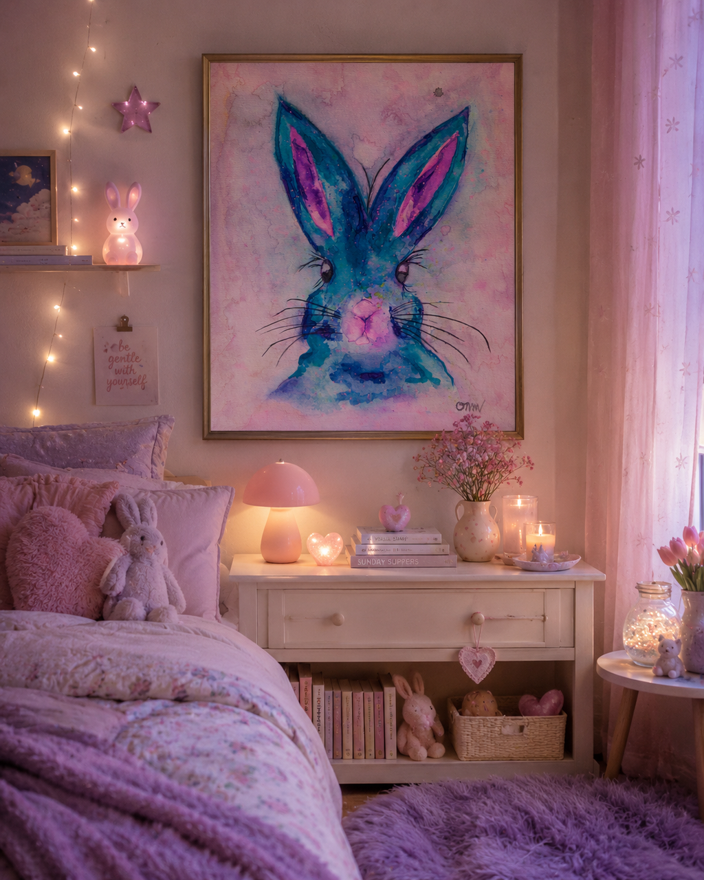Mr. Whiskers - Poster Print