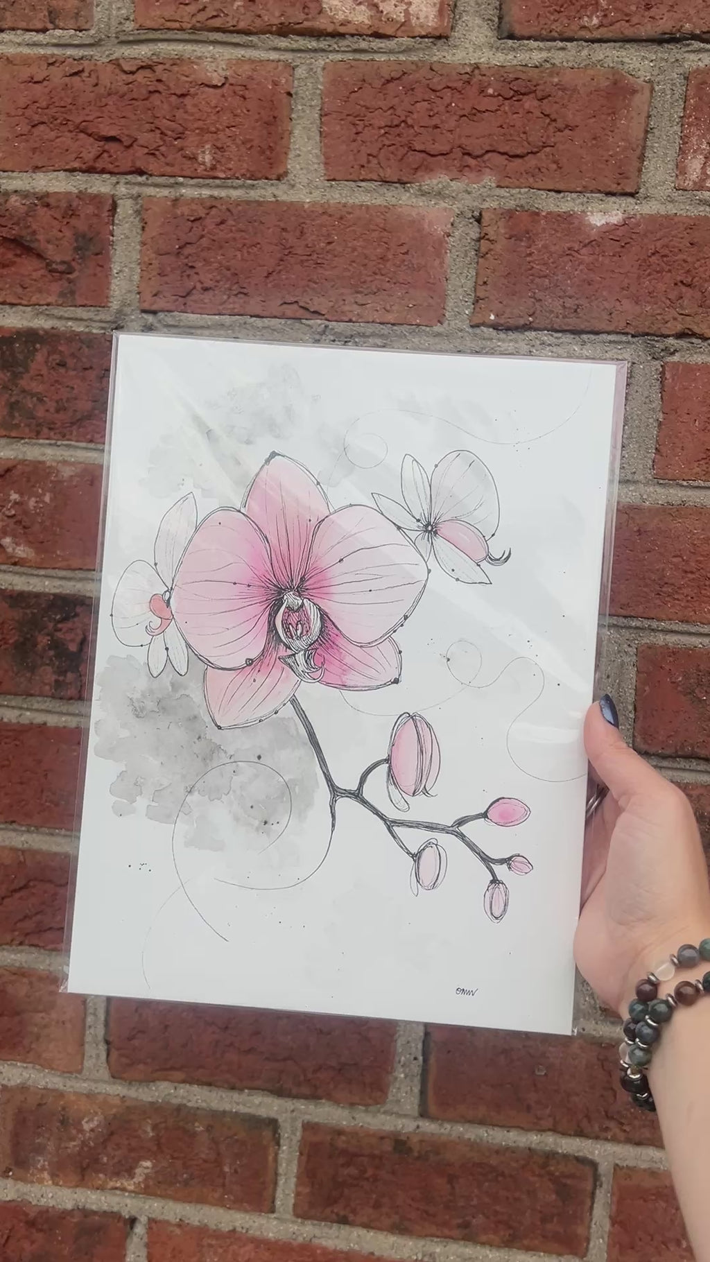 Radiant Blooms Original - Pink